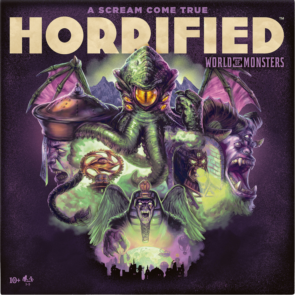 Box art of Horrified: World of Monsters