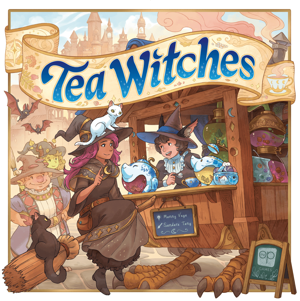 Box art of Tea Witches