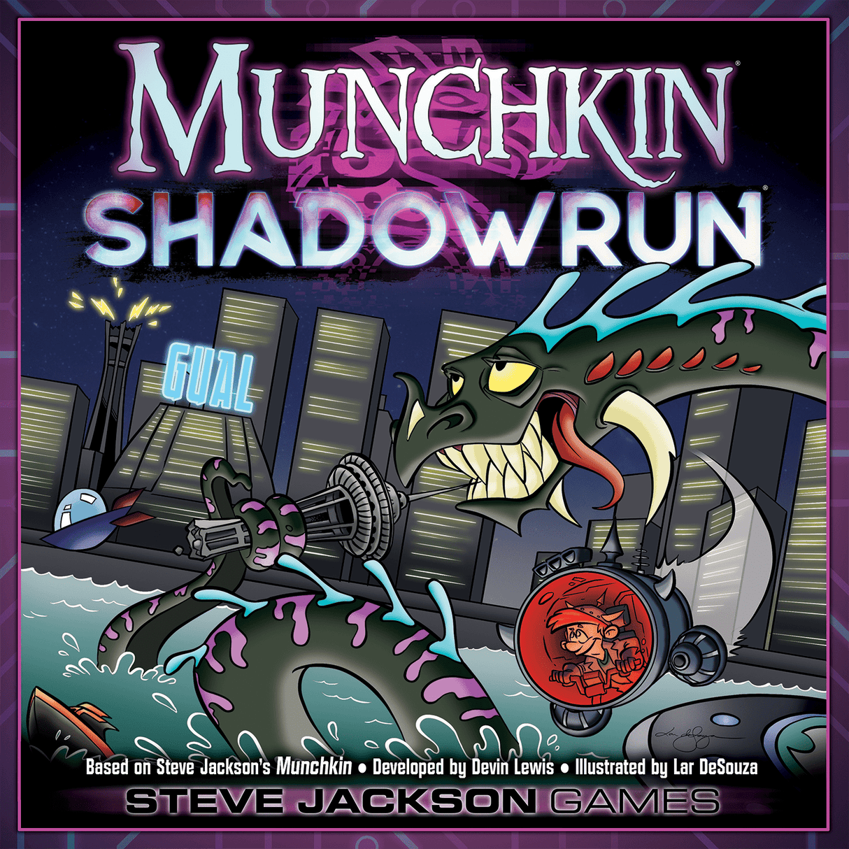 Box art of Munchkin Shadowrun