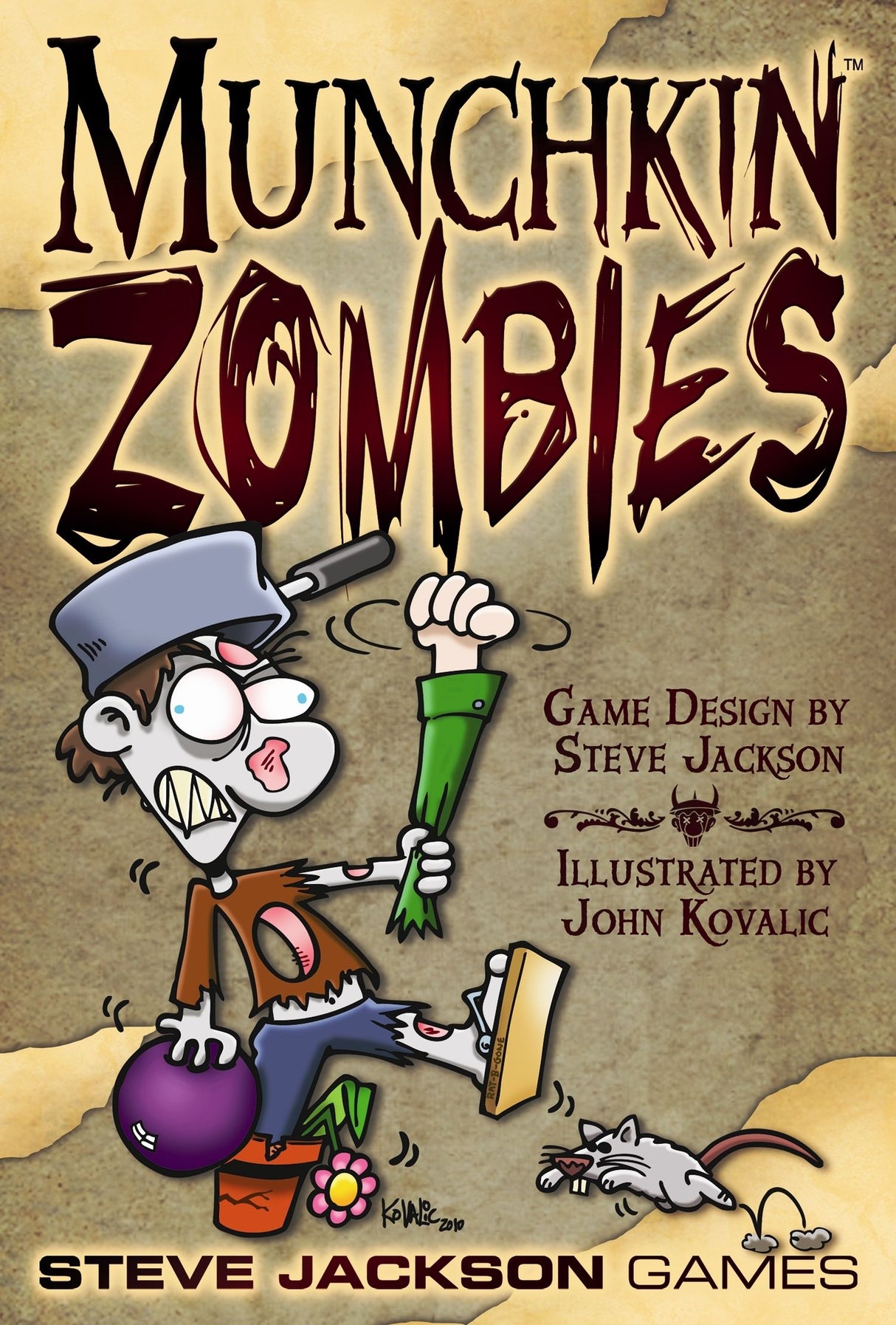 Box art of Munchkin Zombies