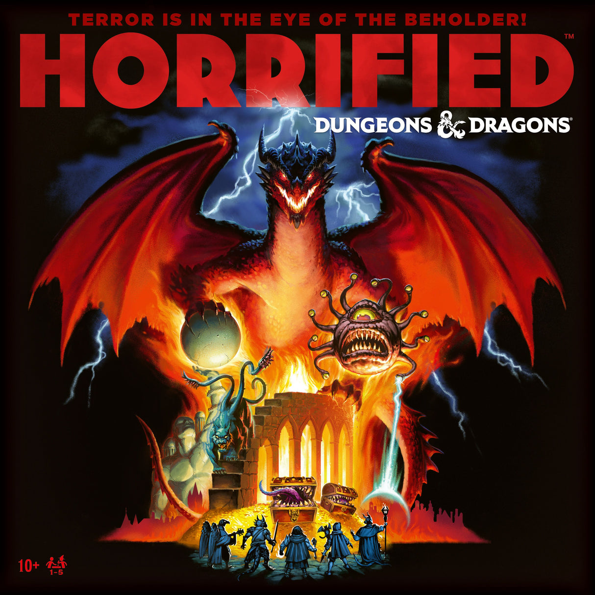 Box art of Horrified: Dungeons & Dragons