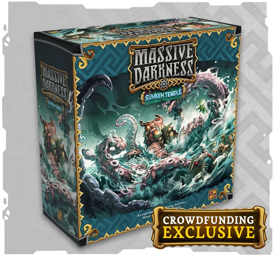 Box art of Massive Darkness: Sunken Temple