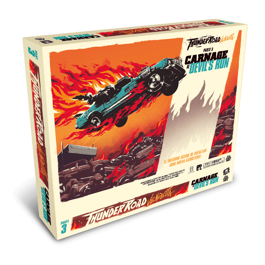Box art of Thunder Road: Vendetta – Carnage at Devil's Run