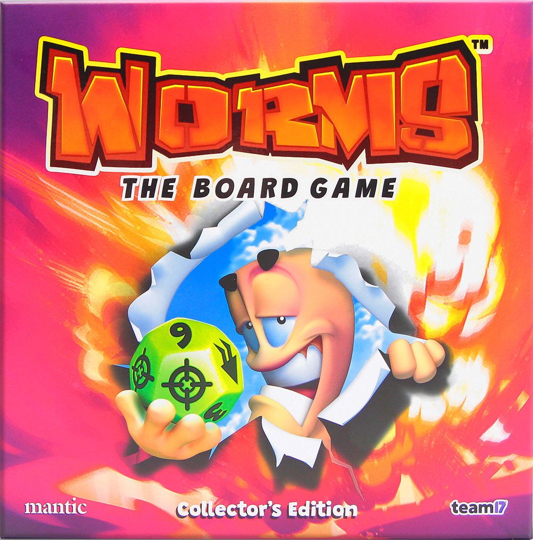 Box art of Worms: The Board Game