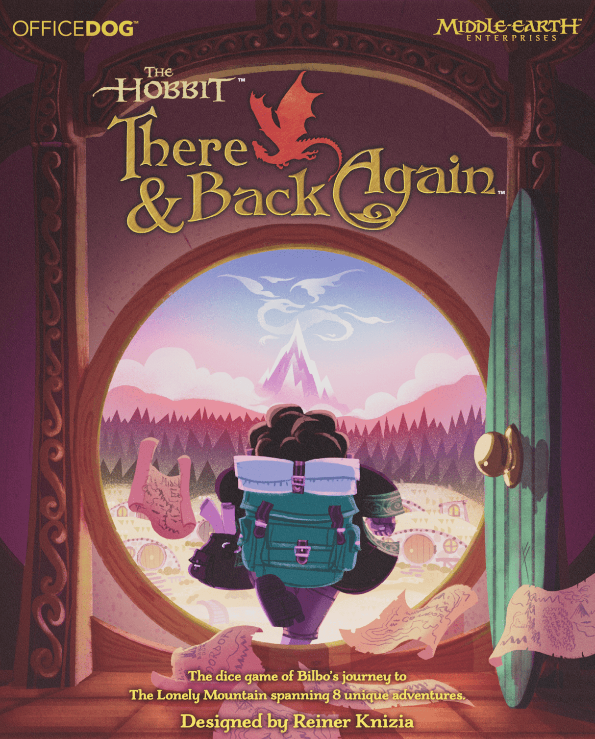 Box art of The Hobbit: There and Back Again