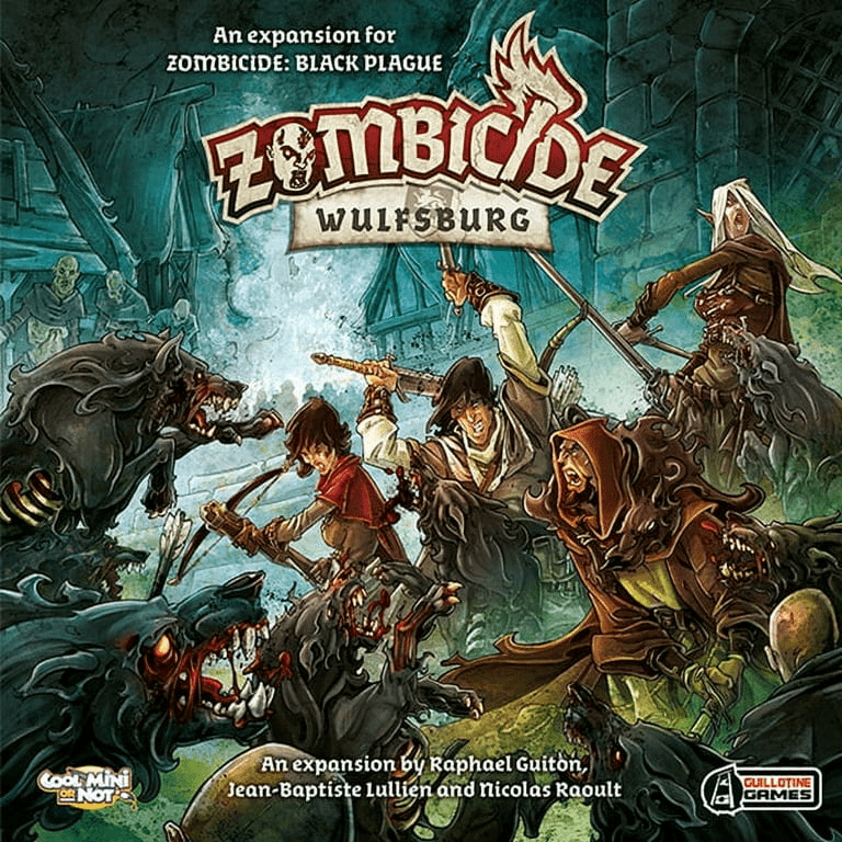 Box art of Zombicide: Black Plague – Wulfsburg