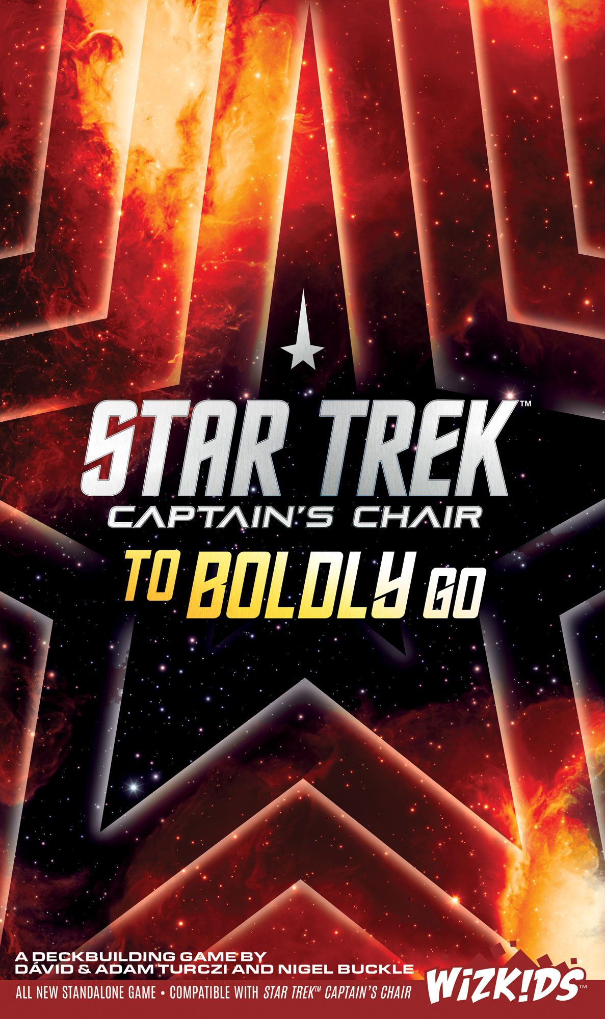 Box art of Star Trek: Captain's Chair – To Boldly Go