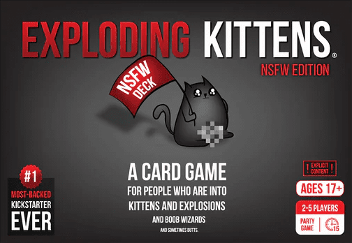 Box art of Exploding Kittens: NSFW Edition