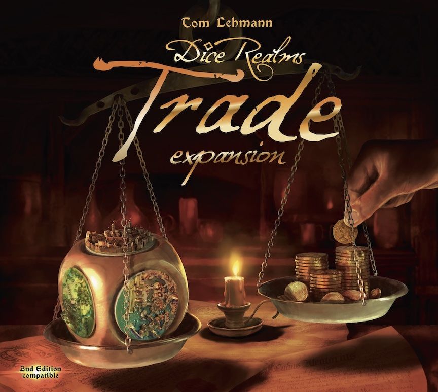 Box art of Dice Realms: Trade Expansion