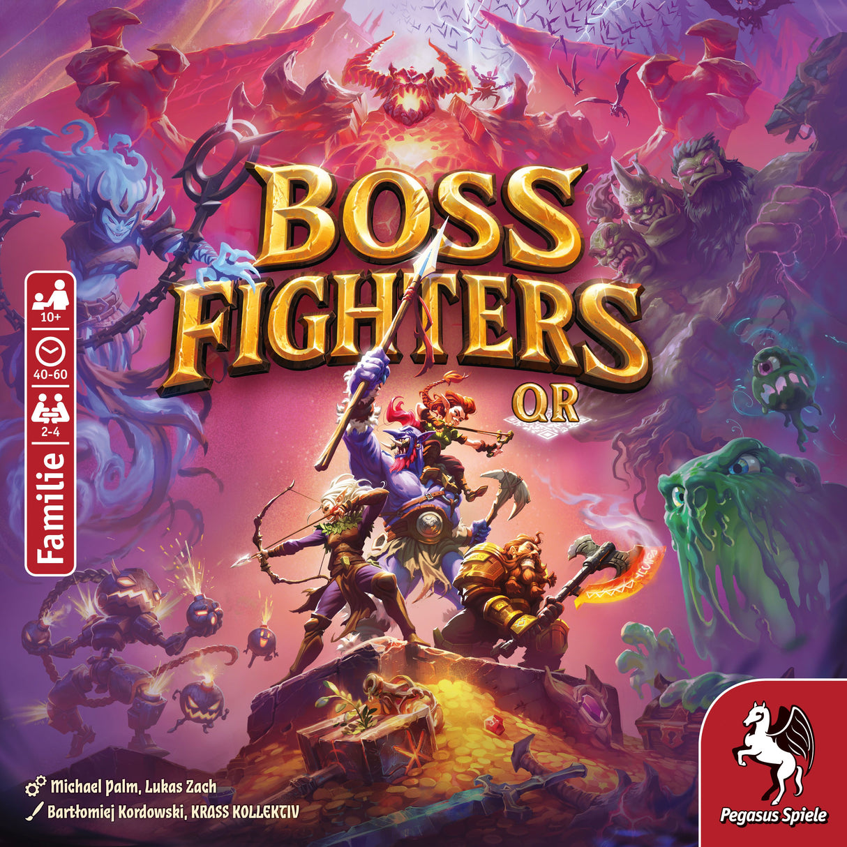 Box art of Boss Fighters QR