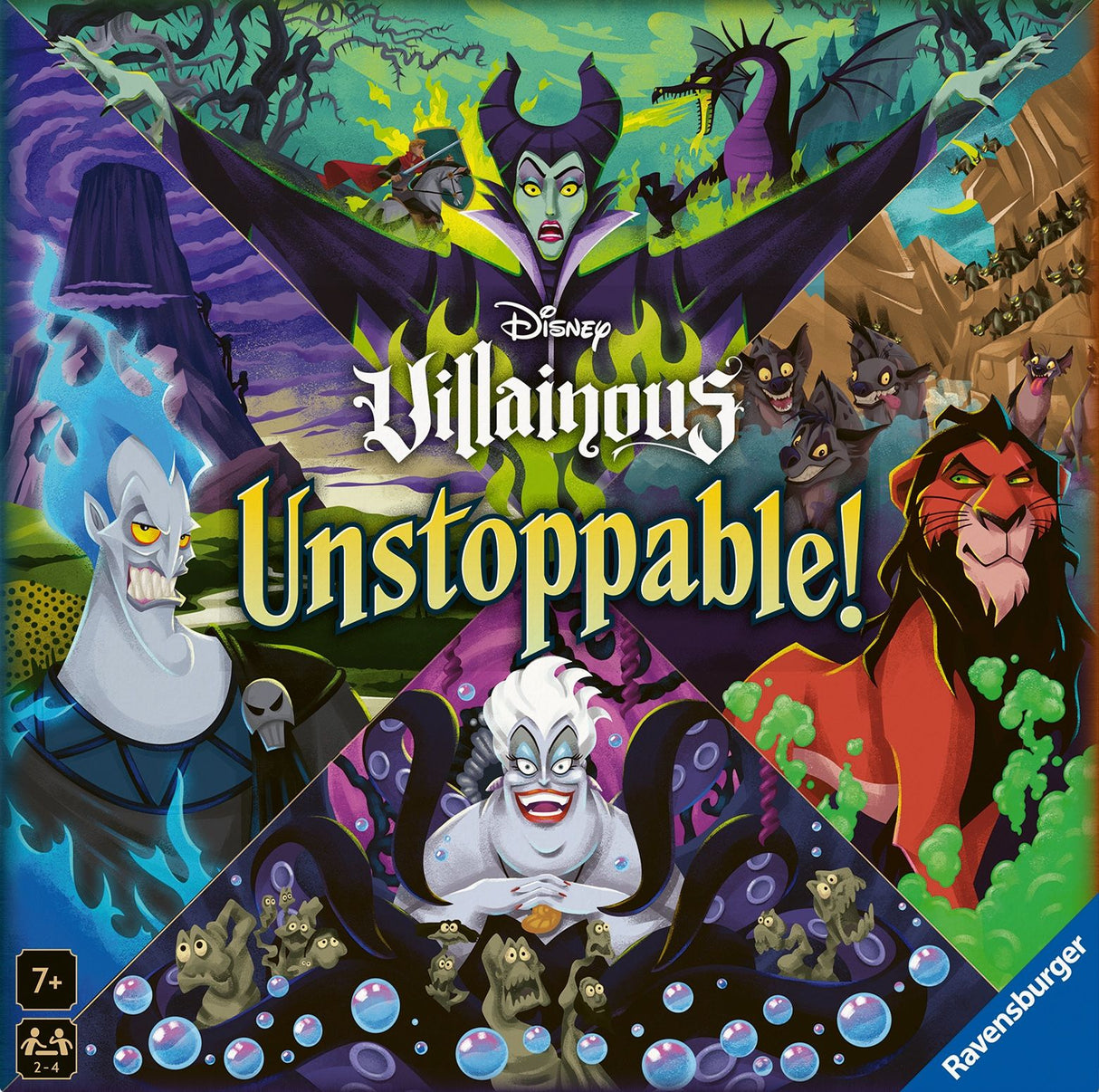 Box art of Disney Villainous Unstoppable!