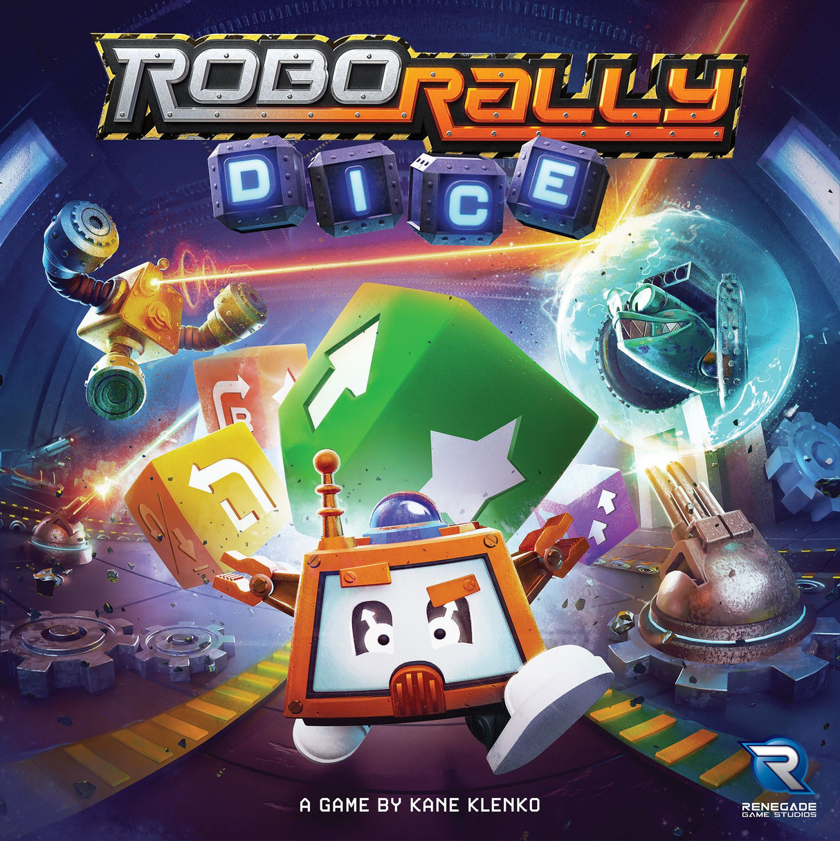Box art of Robo Rally Dice