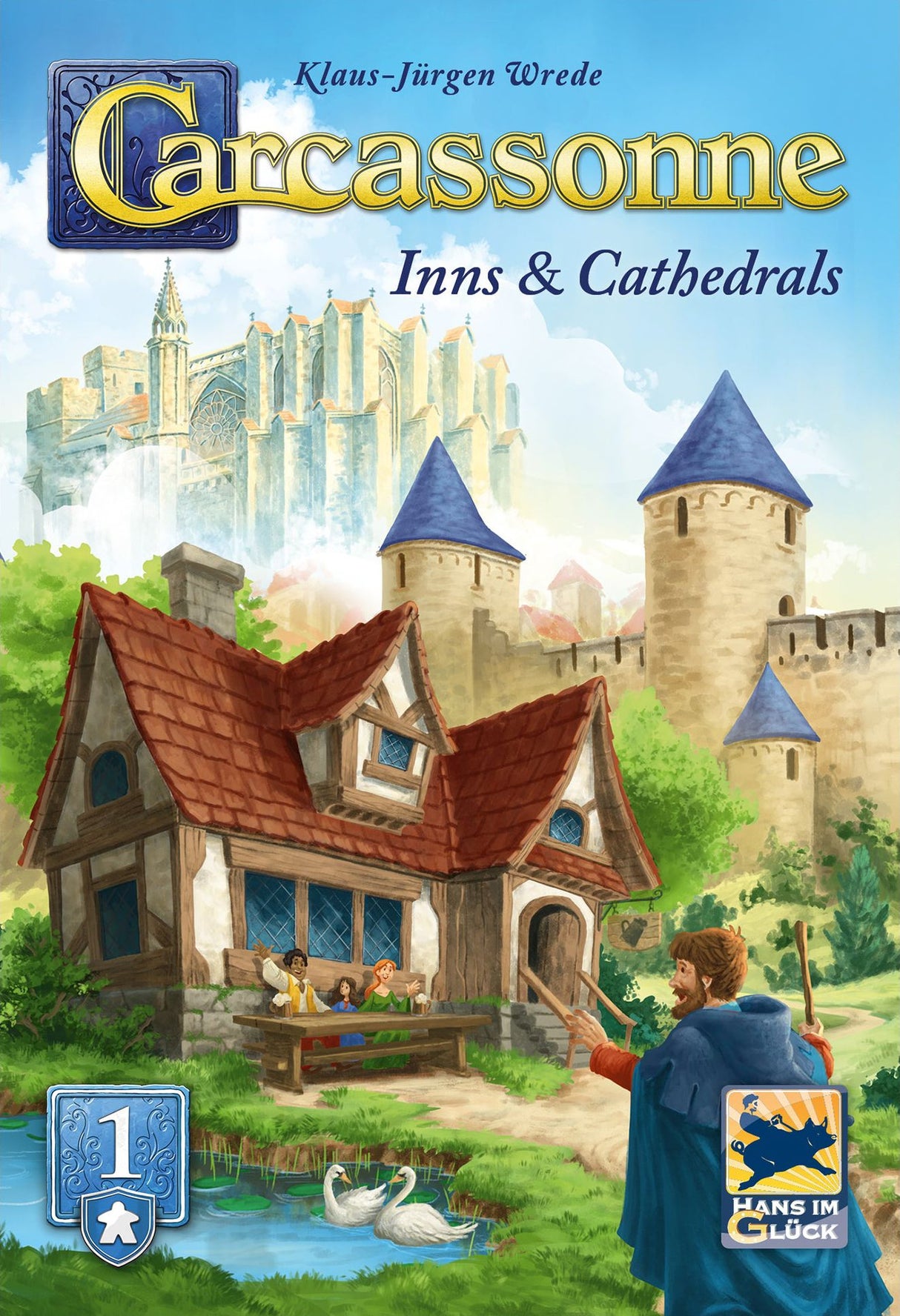 Box art of Carcassonne: Inns & Cathedrals