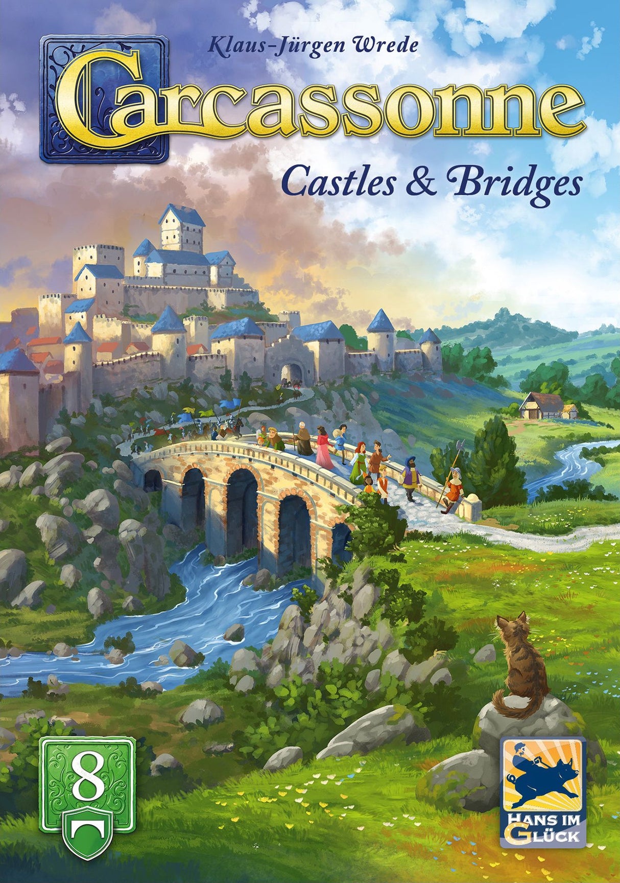 Box art of Carcassonne: Castles & Bridges