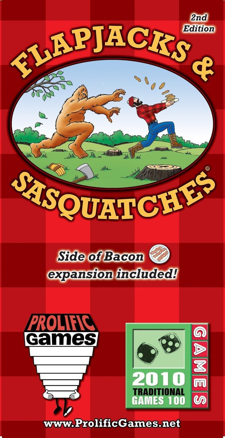Box art of Flapjacks & Sasquatches