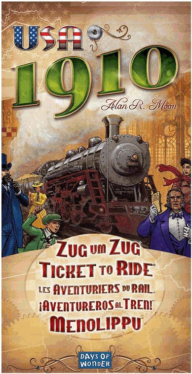 Box art of Ticket to Ride: USA 1910