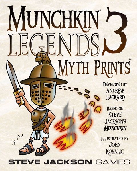 Box art of Munchkin Legends 3: Myth Prints
