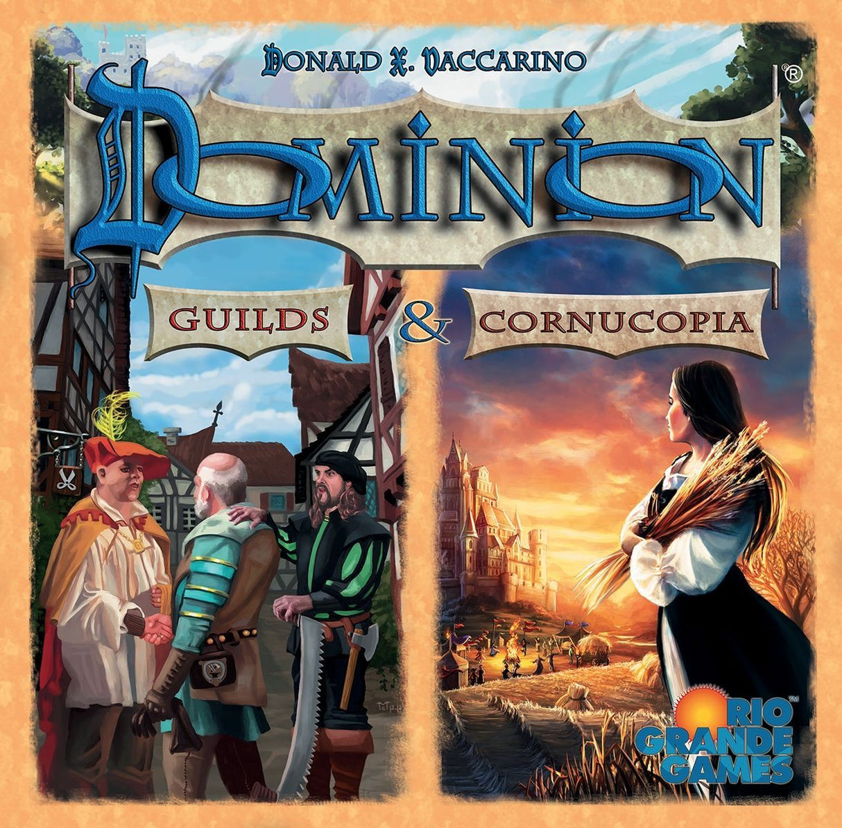 Box art of Dominion: Guilds & Cornucopia