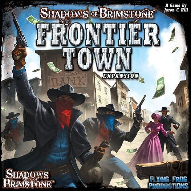 Box art of Shadows of Brimstone: Frontier Town Expansion