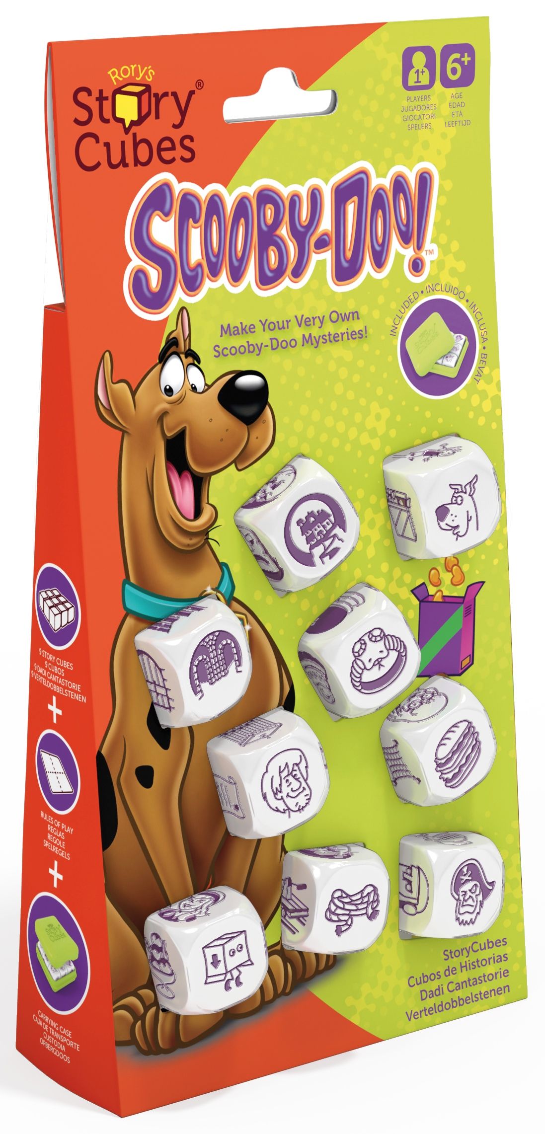 Box art of Rory's Story Cubes: Scooby-Doo