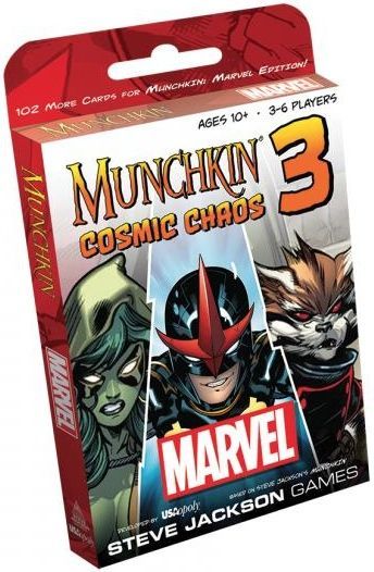 Box art of Munchkin Marvel 3: Cosmic Chaos