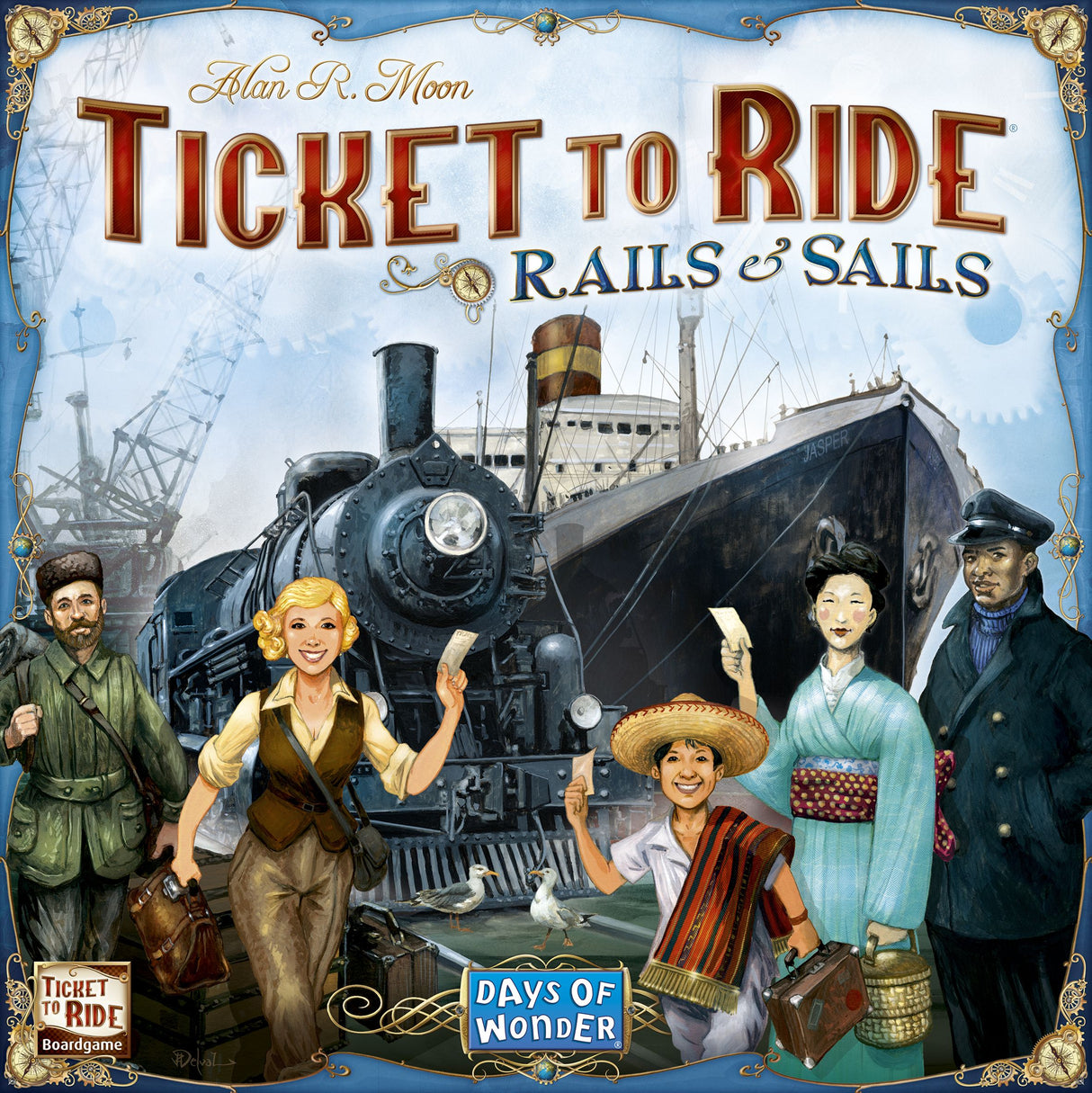 Box art of Ticket to Ride: Rails & Sails