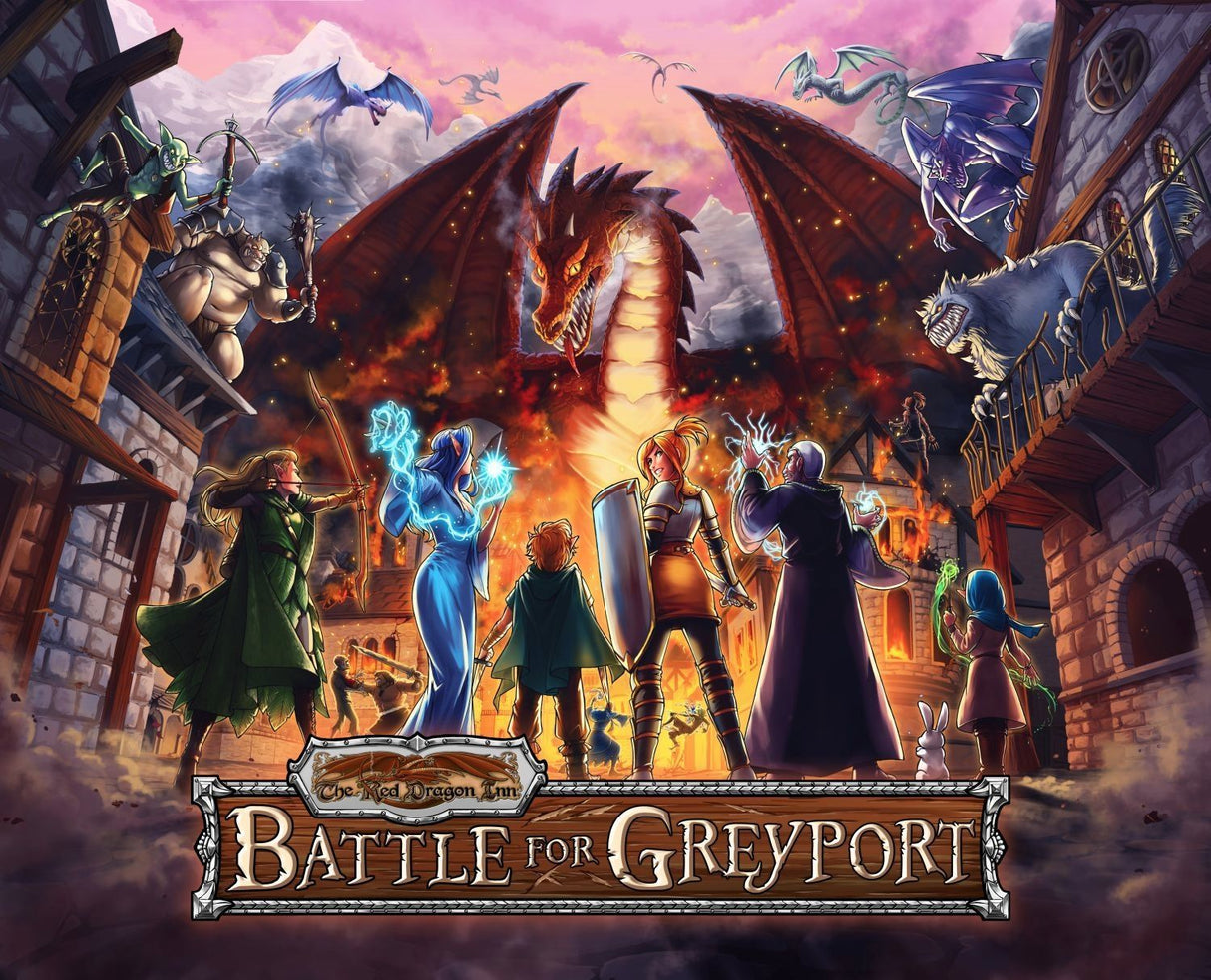 Box art of The Red Dragon Inn: Battle for Greyport