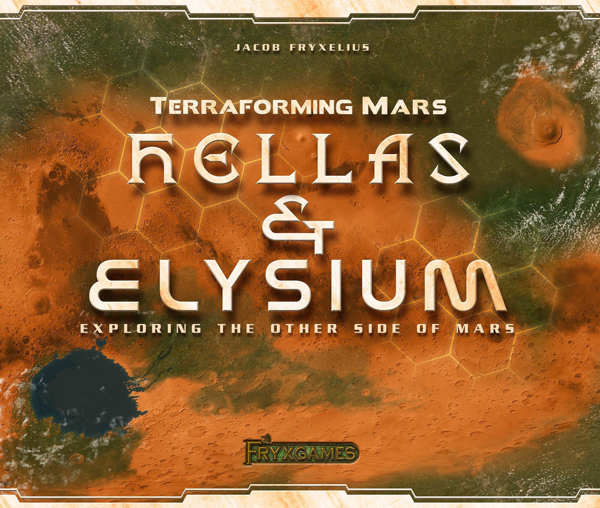 Box art of Terraforming Mars: Hellas & Elysium