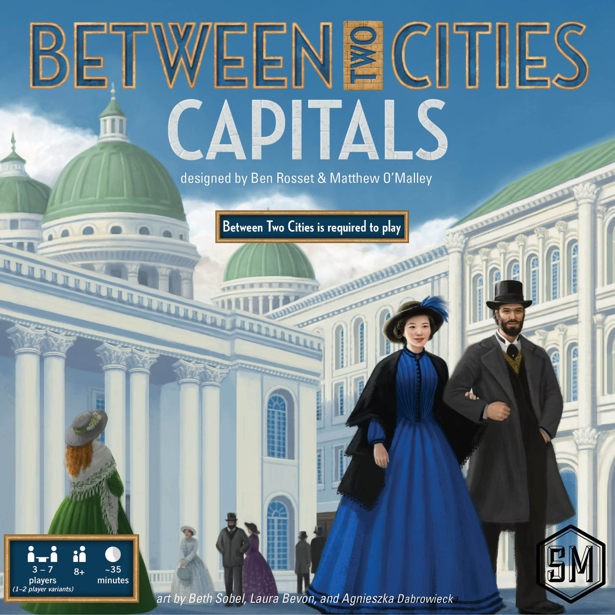 Box art of Between Two Cities: Capitals