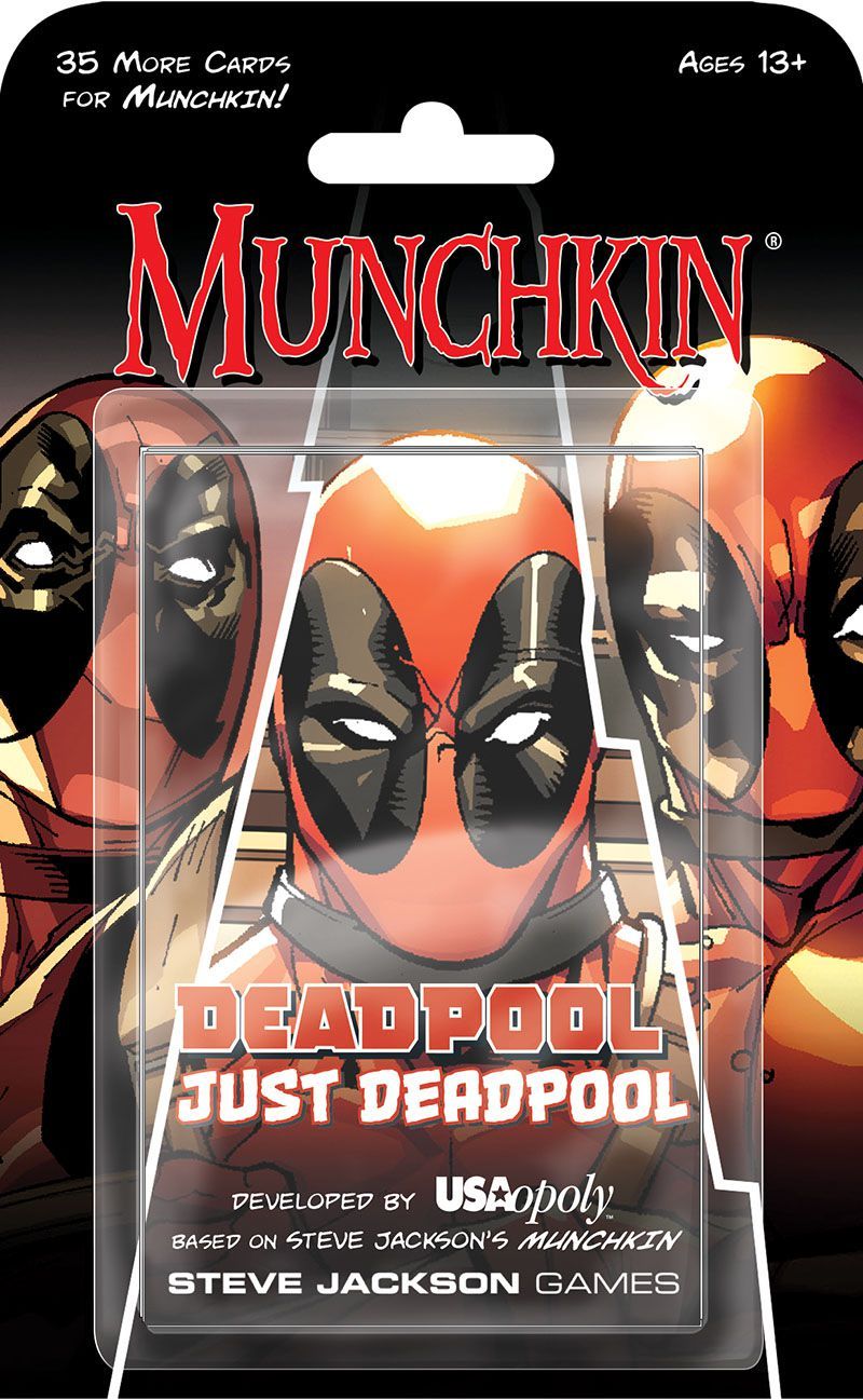 Box art of Munchkin: Deadpool – Just Deadpool