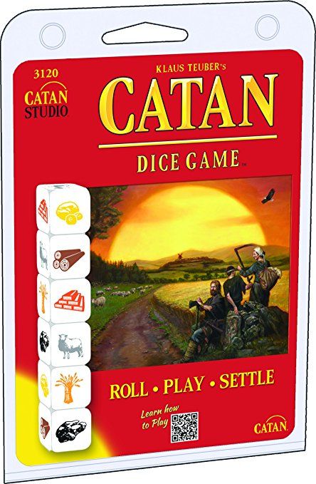 Box art of Catan Dice Game