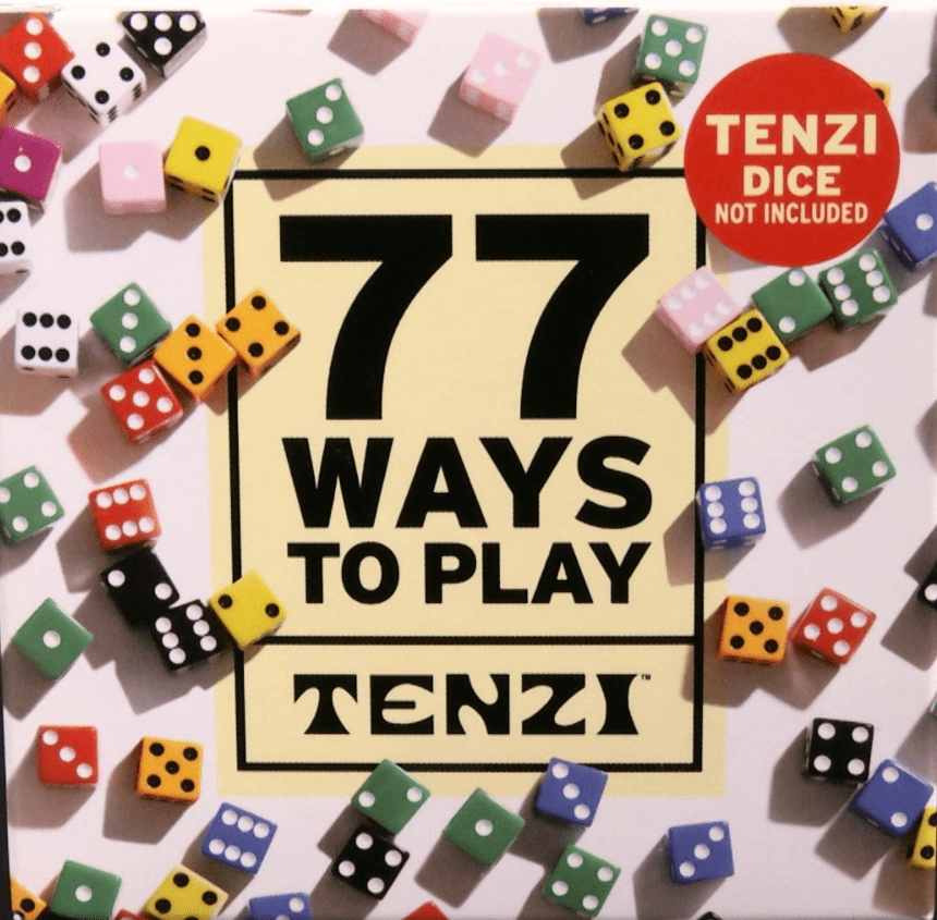 Box art of 77 ways to play TENZI