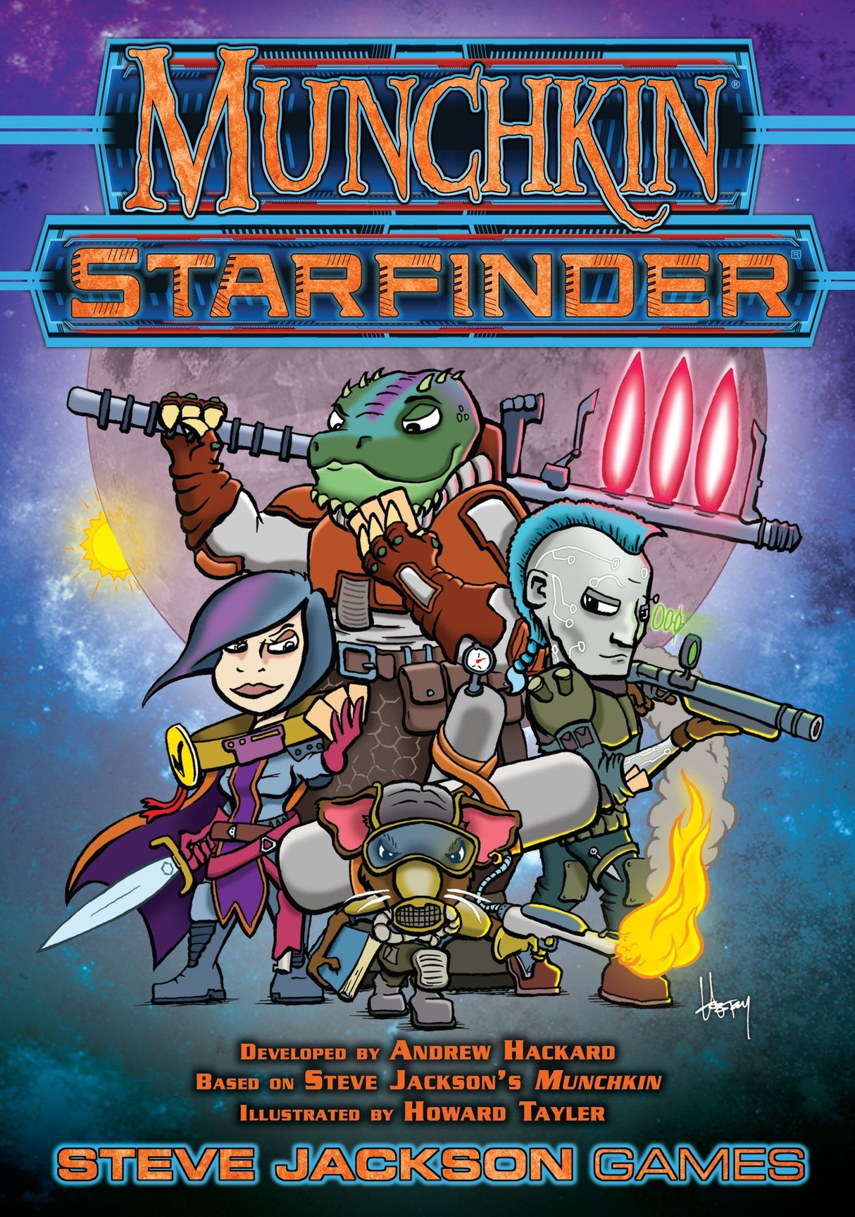 Box art of Munchkin Starfinder
