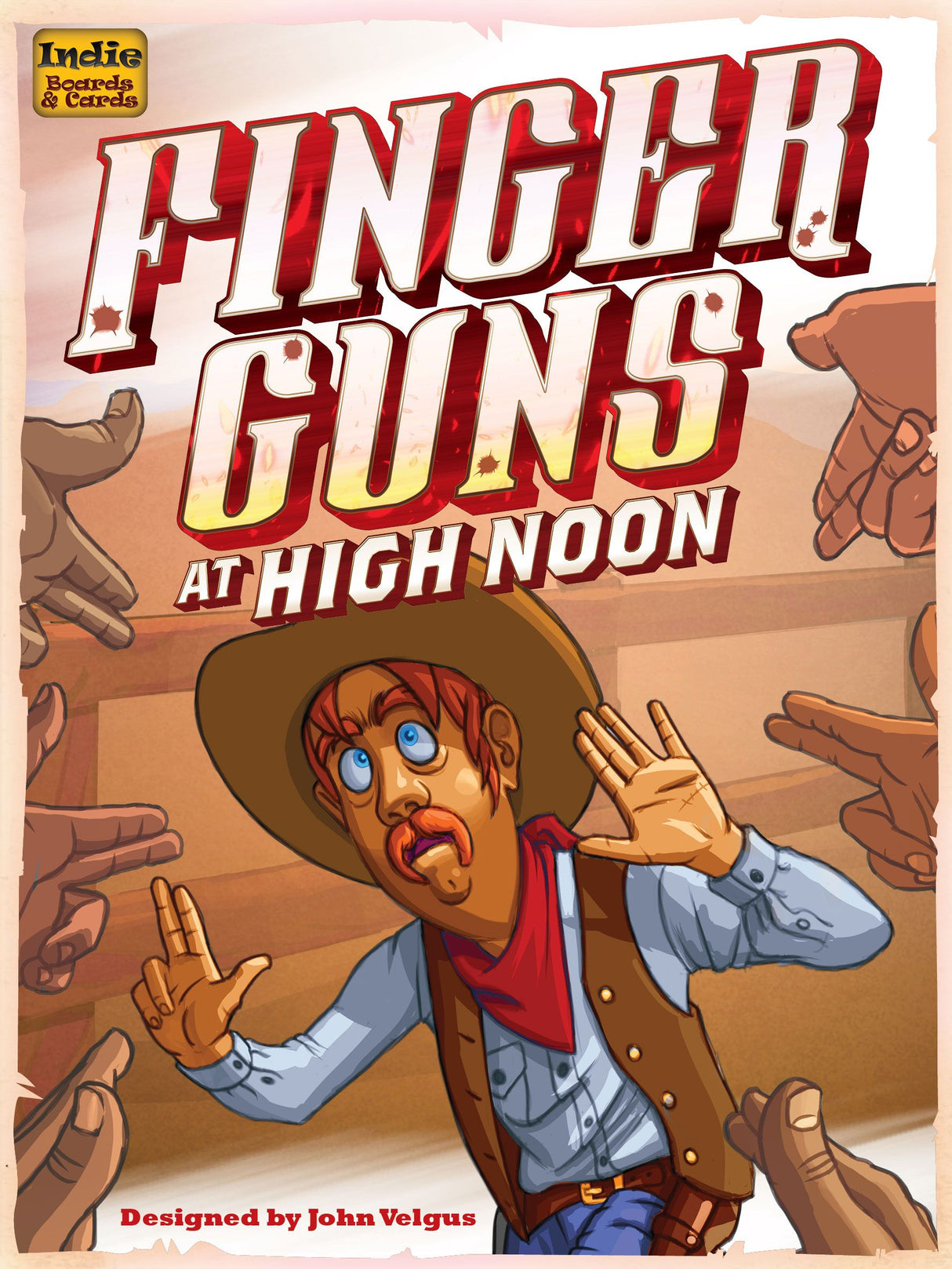 Box art of Finger Guns at High Noon