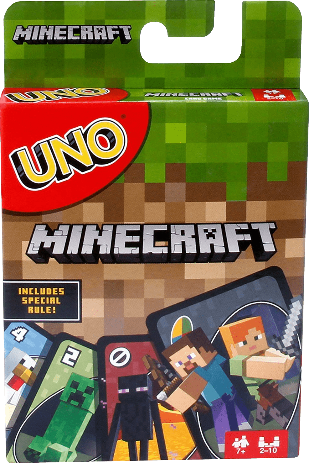 Box art of UNO: Minecraft