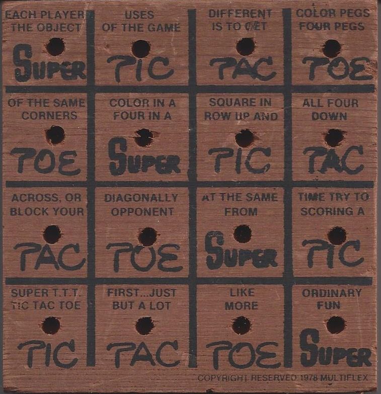 Box art of Super Tic Tac Toe