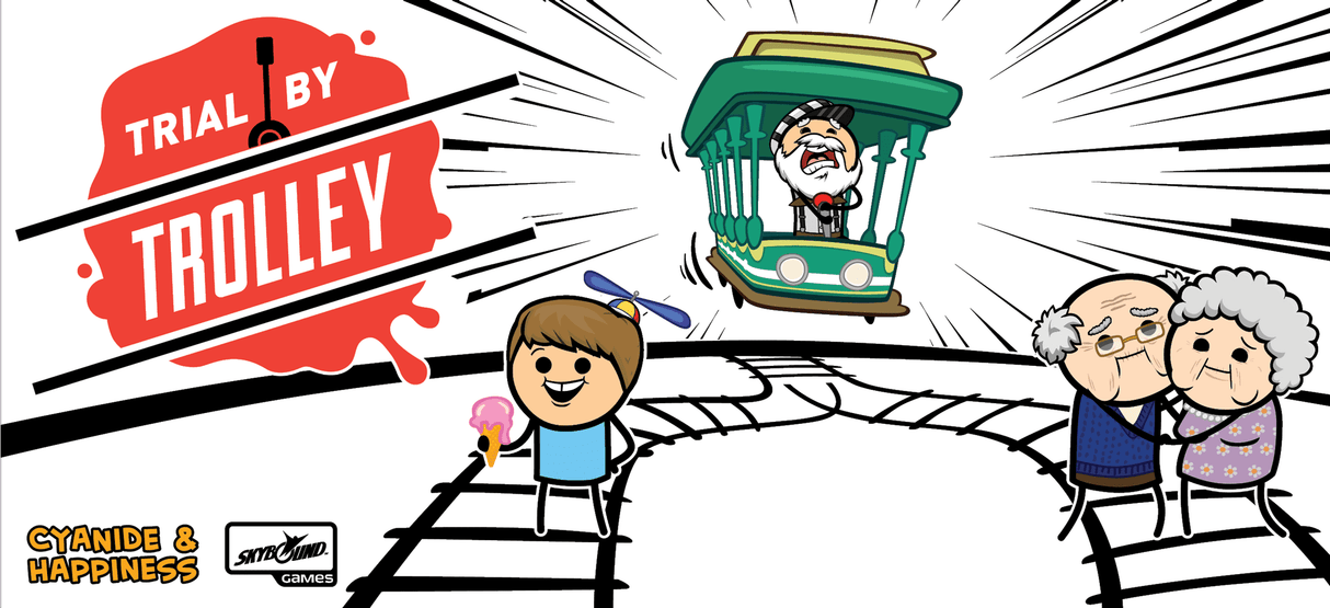 Box art of Trial by Trolley