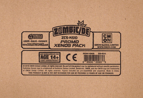 Box art of Zombicide: Invader – Promo Xenos Pack