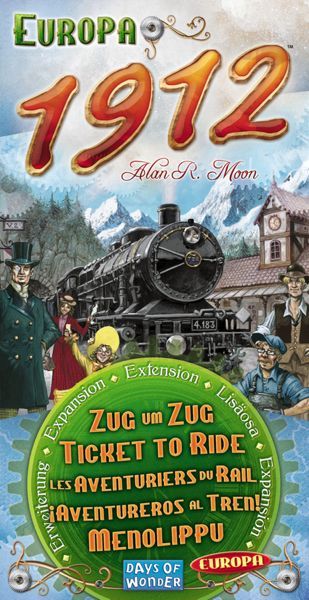 Box art of Ticket to Ride: Europa 1912