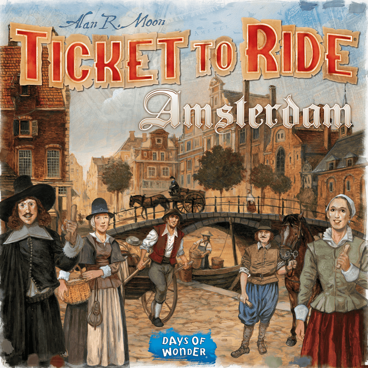Box art of Ticket to Ride: Amsterdam