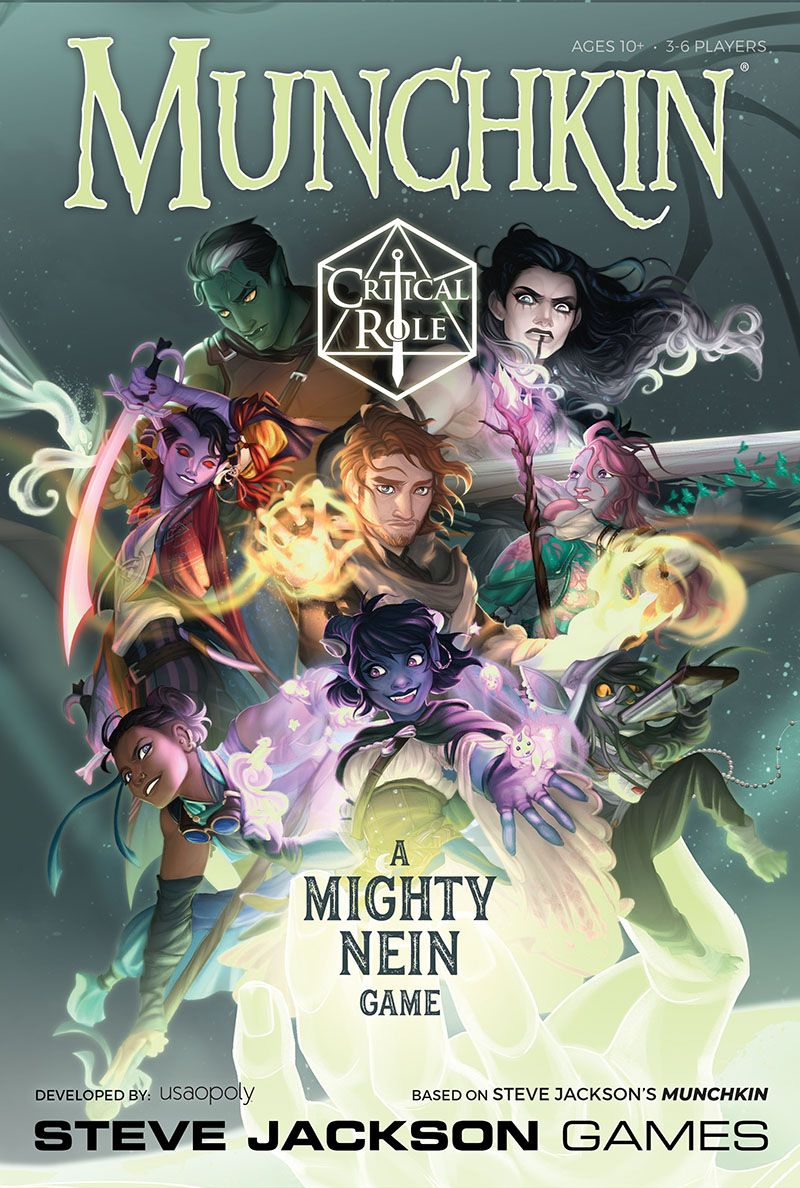 Box art of Munchkin: Critical Role