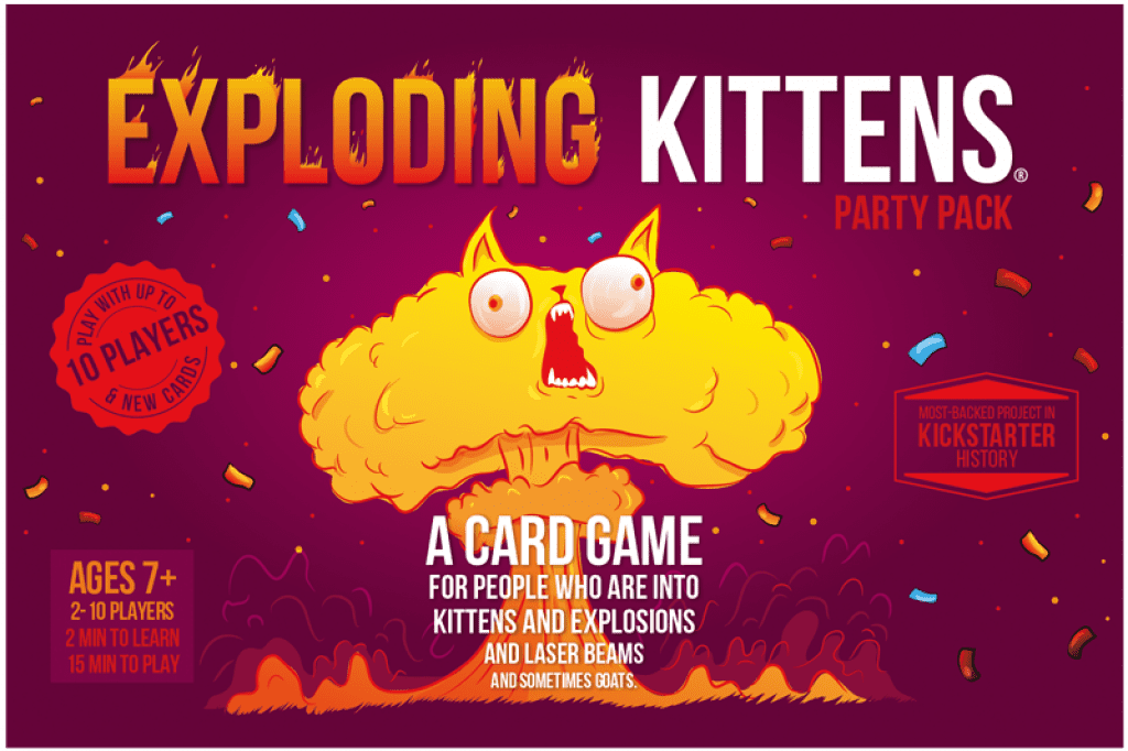 Box art of Exploding Kittens: Party Pack
