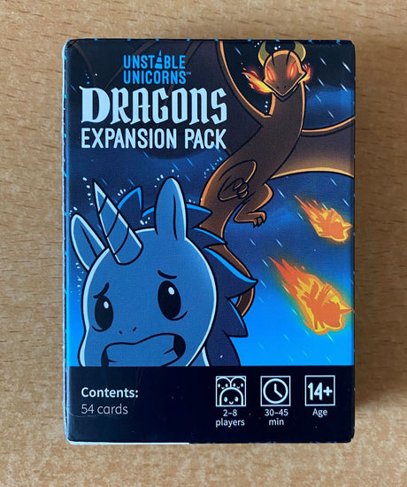 Box art of Unstable Unicorns: Dragons Expansion Pack