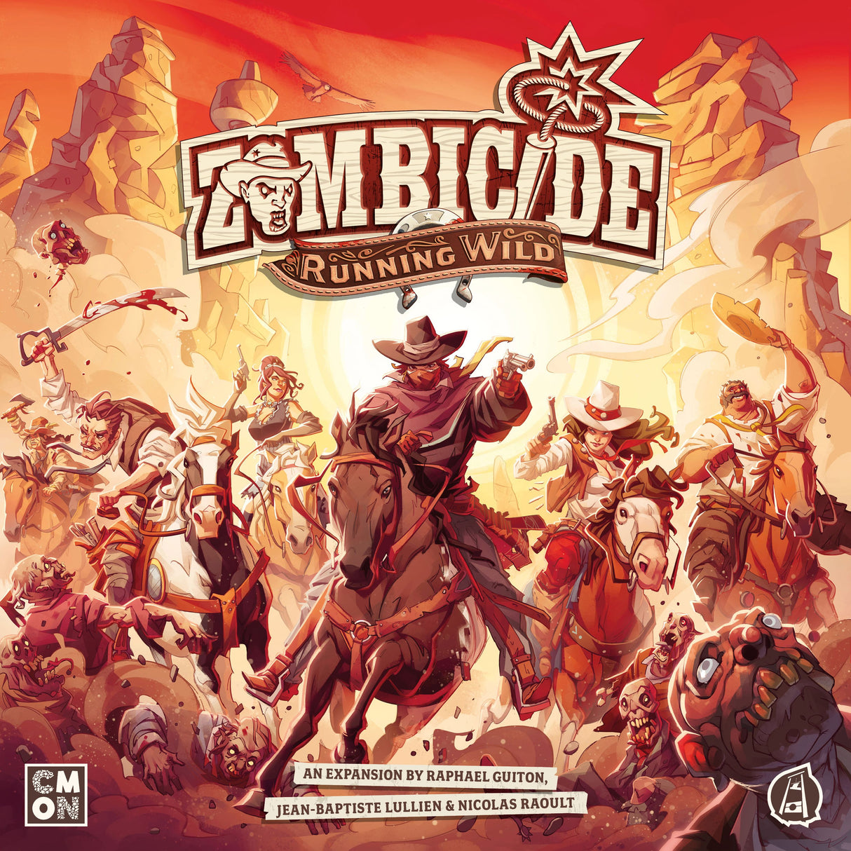 Box art of Zombicide: Undead or Alive – Running Wild