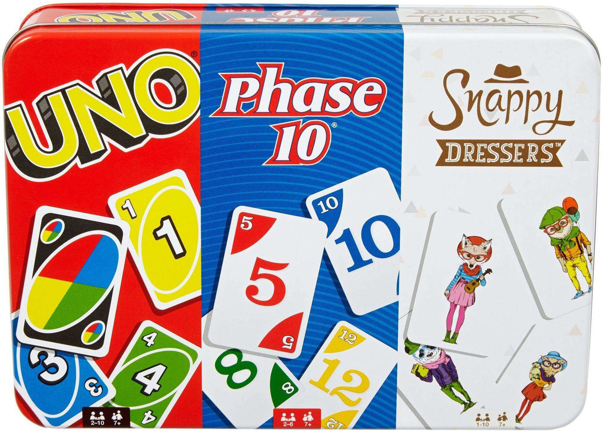 Box art of UNO Bundle Collector Tin
