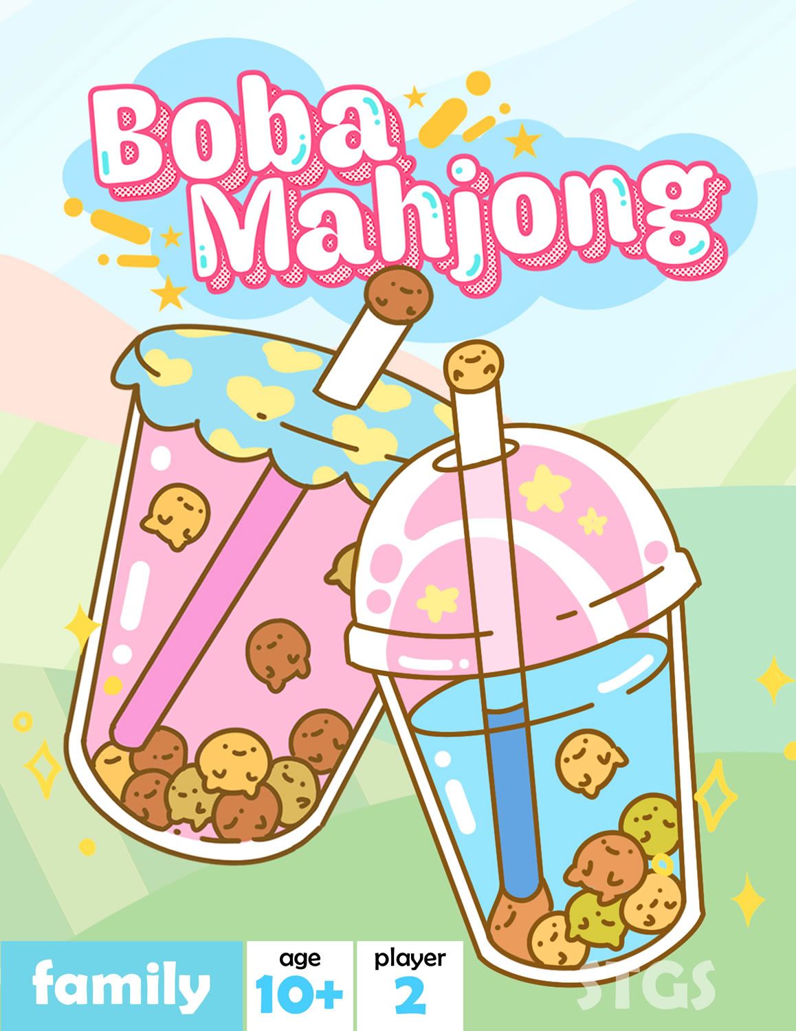 Box art of Boba Mahjong