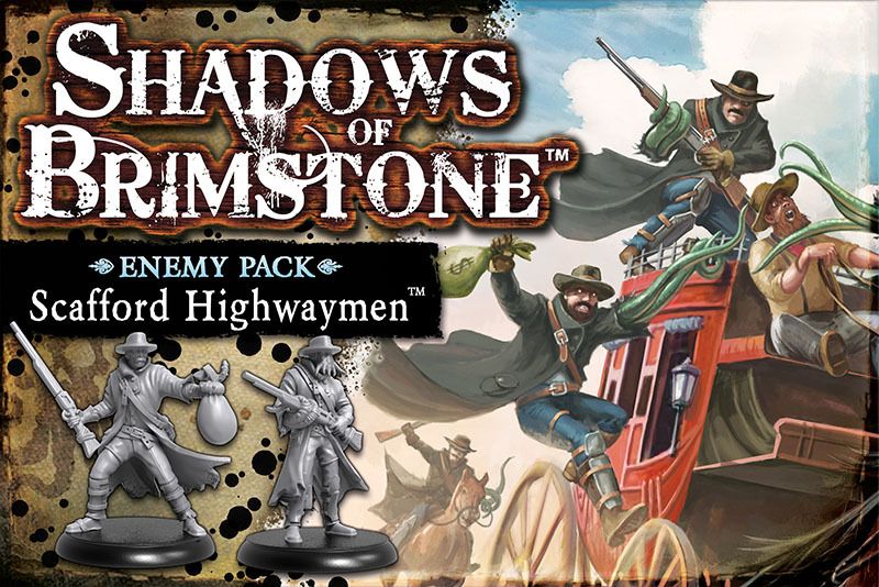Box art of Shadows of Brimstone: Scafford Highwaymen Enemy Pack