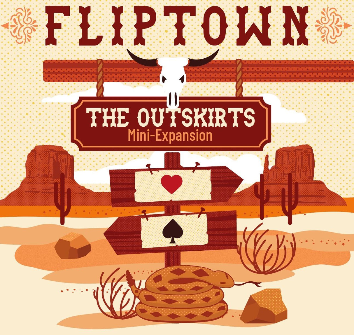 Box art of Fliptown: The Outskirts – Mini-Expansion