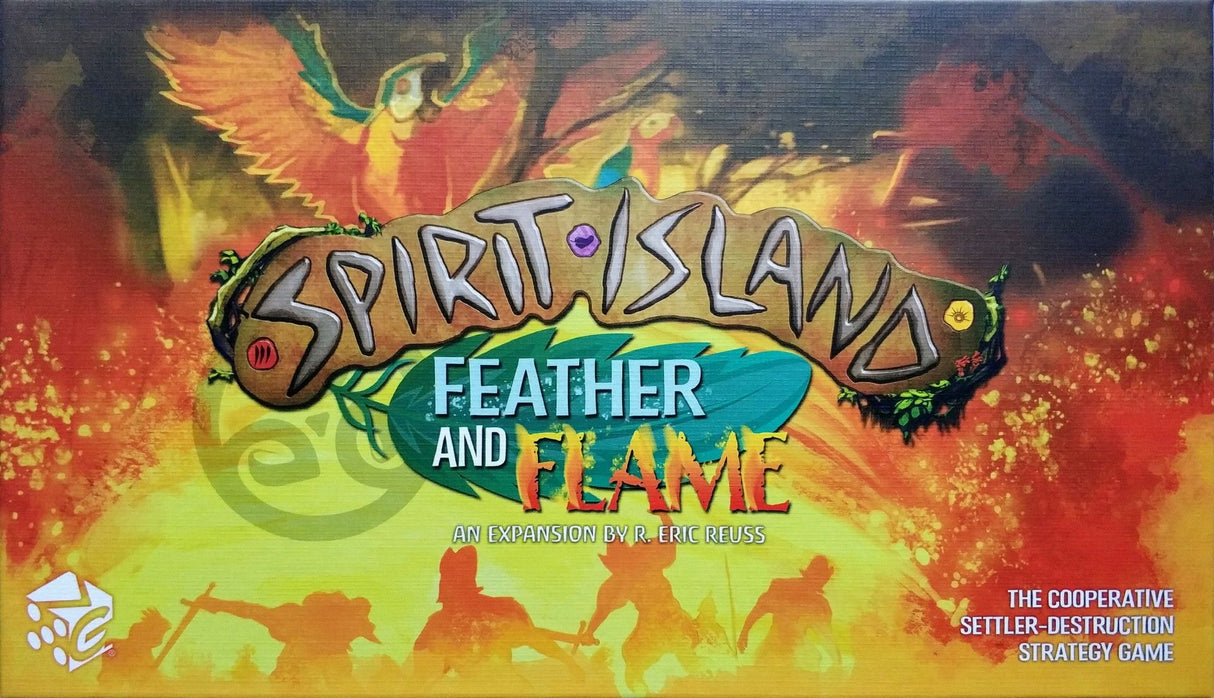 Box art of Spirit Island: Feather & Flame