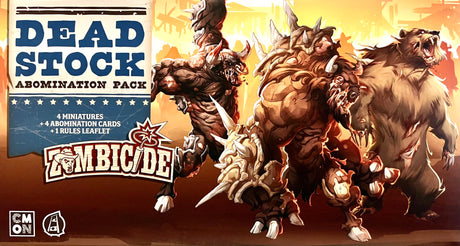 Box art of Zombicide: Undead or Alive – Deadstock Abomination Pack